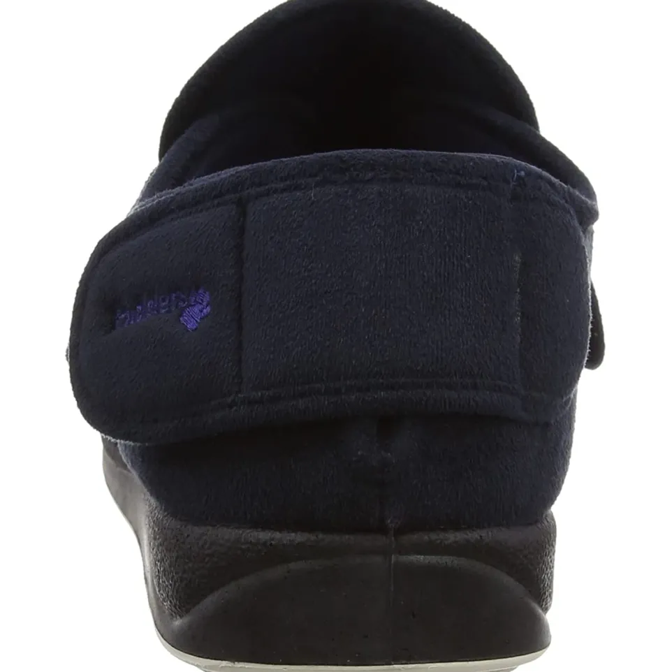 Womens Wide Fit Padders Wrap Slippers