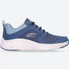 Women's Wide Fit Skechers 150023 Vapor Foam Trainers