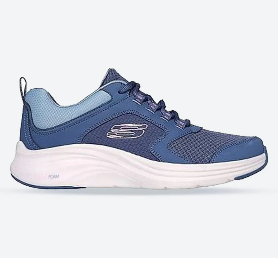 Women's Wide Fit Skechers 150023 Vapor Foam Trainers