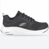 Women's Wide Fit Skechers 150023 Vapor Foam Trainers - Black/Pink