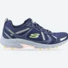 Women's Wide Fit Skechers 149820 Hillcrest Vast Adventure Trainers - Navy/Grey
