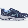 Women's Wide Fit Skechers 149820 Hillcrest Vast Adventure Trainers - Navy/Blue