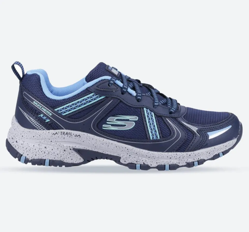 Women's Wide Fit Skechers 149820 Hillcrest Vast Adventure Trainers - Navy/Blue