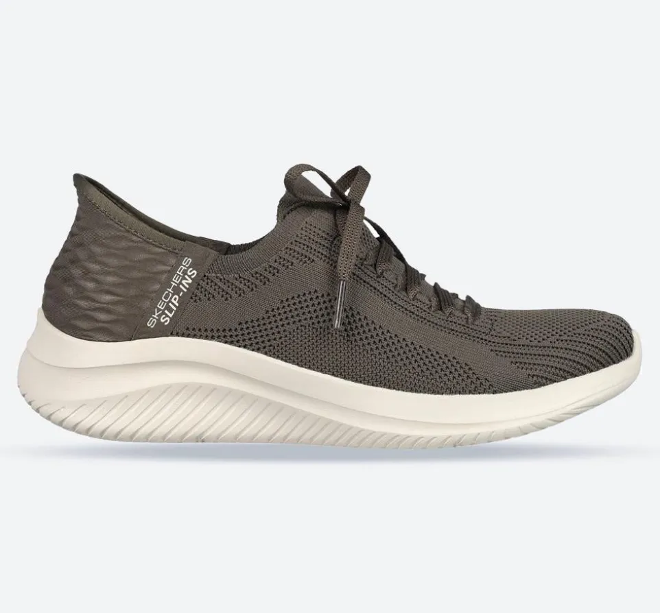 Women's Wide Fit Skechers 149710 Slip-ins Ultra Flex 3.0 Brilliant Path Trainers
