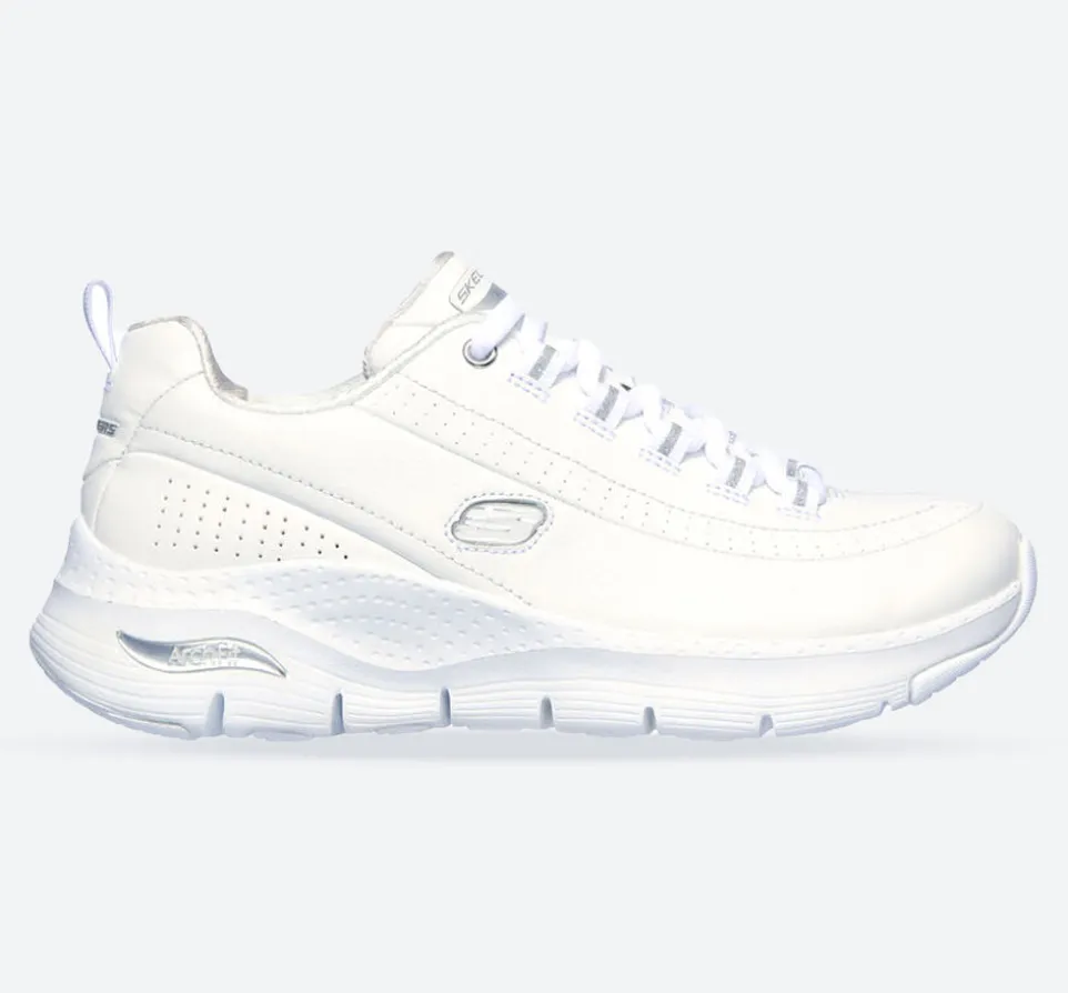 Women's Wide Fit Skechers 149146W Arch Fit Citi Drive Trainers