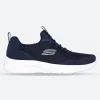 Women's Wide Fit Skechers 149657 Dynamight 2.0 Real Smooth Trainers