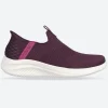 Women's Wide Fit Skechers 149594 Slip-ins Ultra Flex 3.0 Trainers