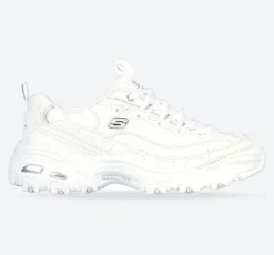 Women's Wide Fit Skechers 11931 D'lites Fresh Start Trainers