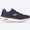 Women's Wide Fit Skechers 124933 Go Walk Workout Walker Trainers