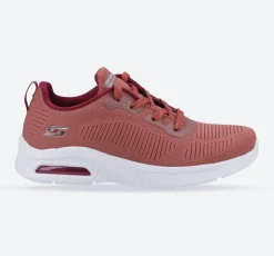 Women's Wide Fit Skechers 117379 Squad Air Sweet Encounter Trainers