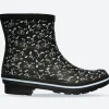 Women's Wide Fit Skechers 113158 Bobs Rain Check Misty Eye Wellie Trainers