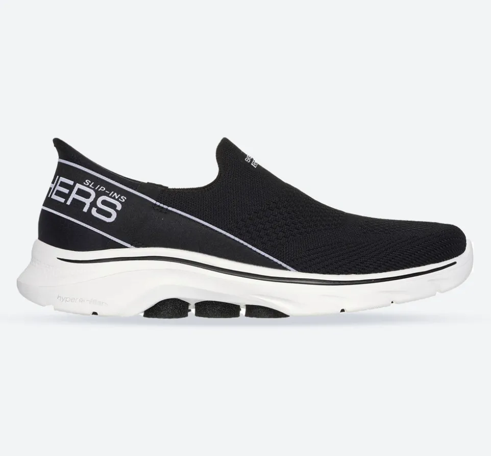 Women's Wide Fit Skechers 125231 Slip-ins Go Walk 7 Mia Trainers