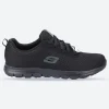 Women's Wide Fit Skechers 77210EC Genter Bronaugh SR Occupational Trainers