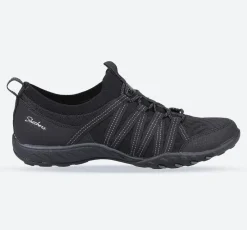 Women's Wide Fit Skechers 100244 Breathe Easy First Light Trainers