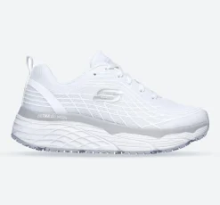 Women's Wide Fit Skechers 108016EC Max Cushioning Elite Sr Trainers