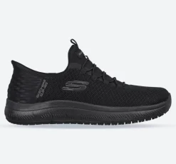 Women's Wide Fit Skechers 108144EC Summits SR Enslee Work Trainers