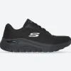 Women's Wide Fit Skechers 150051 Arch Fit 2.0 Big League Trainers