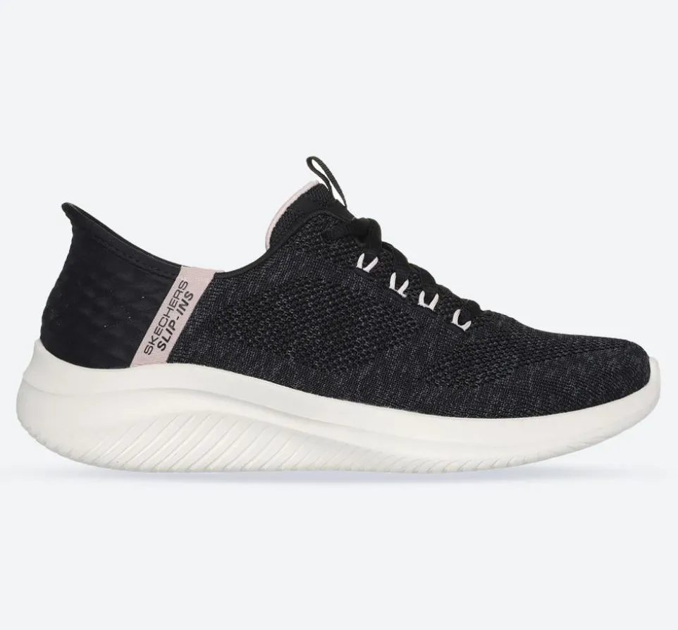 Women's Wide Fit Skechers 150178 Slip-ins Ultra Flex 3.0 Easy Step Trainers