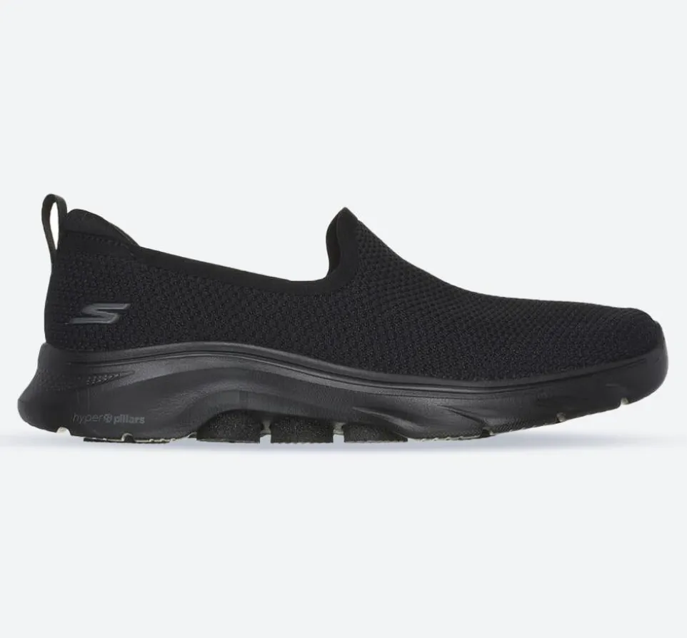 Women's Wide Fit Skechers 125218 Go Walk 7 Ivy Trainers