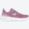 Women's Wide Fit Skechers 150370 Skech-air Dynamight 2.0 New Heights Trainers