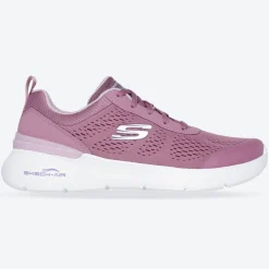 Women's Wide Fit Skechers 150370 Skech-air Dynamight 2.0 New Heights Trainers