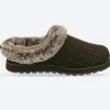 Women's Wide Fit Skechers 31204 Keepsakes Ice Angel Mule Slippers