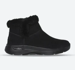 Women's Wide Fit Skechers 144400 Go Walk Arch Fit Cherish Boots
