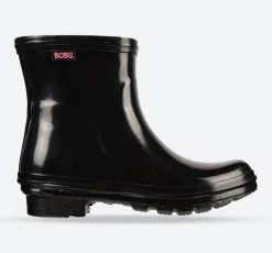 Women's Wide Fit Skechers 113377 Rain Check Neon Puddles Wellingtons Boots