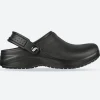 Women's Wide Fit Skechers 108067 Riverbound Pasay Arch Fit Clog Shoes