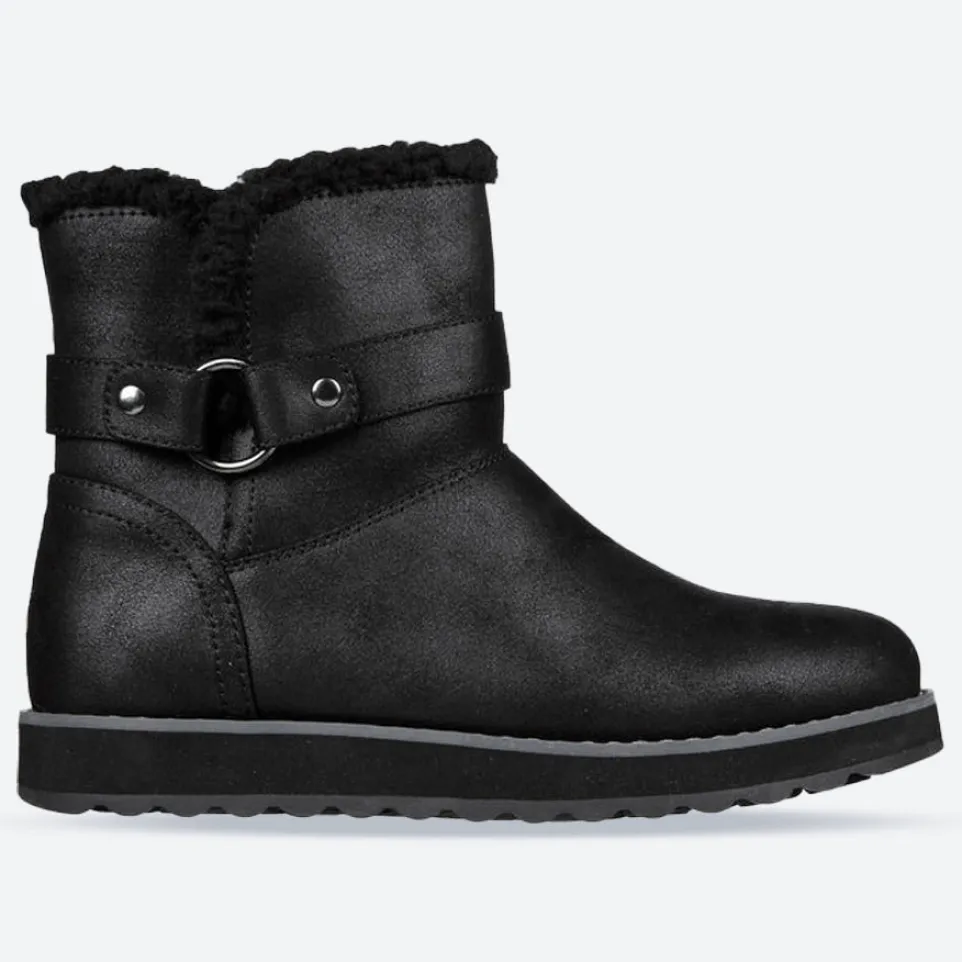 Women's Wide Fit Skechers 167615 Keepsakes 2.0 Boots - Black