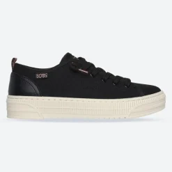 Women's Wide Fit Skechers Bobs Copa 114640 Canvas Shoes