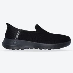 Women's Wide Fit Skechers 124641 Slip-ins Go Walk Joy Vela Shoes
