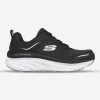 Women's Wide Fit Skechers Relaxed Fit 149336 D'lux Walker Cool Groove Trainers