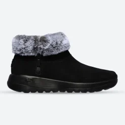 Womens Wide Fit Skechers 144003W Go Walk Goga Mat Boots