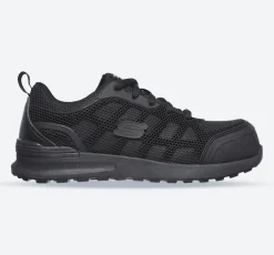 Women's Wide Fit Skechers 77289EC Bulklin Ayak Safety Shoes