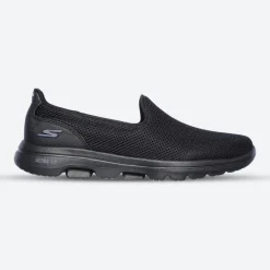 Womens Wide Fit Skechers Go Walk 5-15901 Performance Walking Slip On Trainers