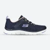 Womens Wide Fit Skechers 149580W Vegan Walking Trainers
