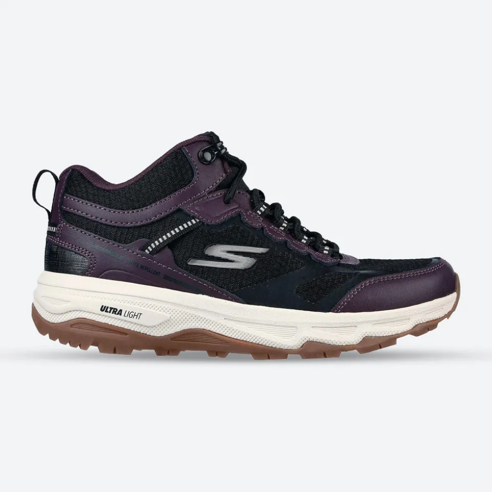 Women's Wide Fit Skechers 128206 Performance Go Run Trail Altitude-Highly Elevated Trainers