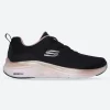 Women's Wide Fit Skechers 150025 Vapor Foam Midnight Glimmer Trainers