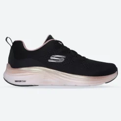 Women's Wide Fit Skechers 150025 Vapor Foam Midnight Glimmer Trainers