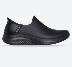 Women's Wide Fit Skechers 149593 Slip-ins Ultra Flex 3.0 All Smooth Trainers