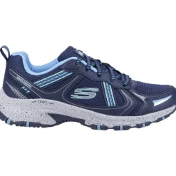 Women's Wide Fit Skechers 149820 Hillcrest Vast Adventure Trainers - Navy/Blue