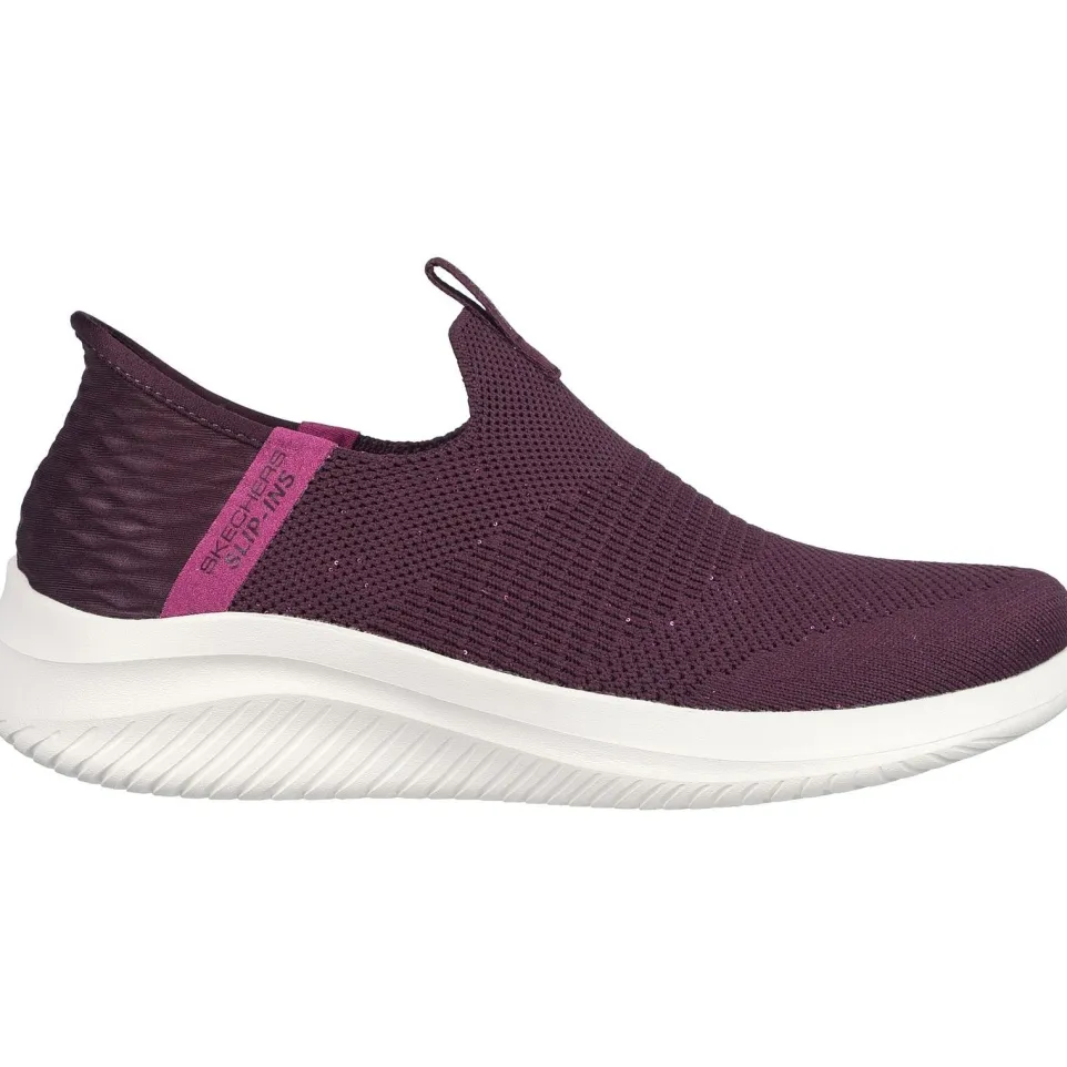 Women's Wide Fit Skechers 149594 Slip-ins Ultra Flex 3.0 Trainers