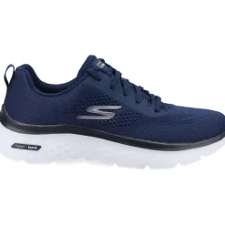 Women's Wide Fit Skechers 124578 Go Walk Hyper Burst Trainers