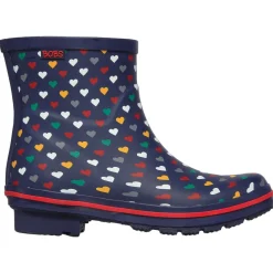 Women's Wide Fit Skechers 113378 Bobs Rain Check Love Splash Trainers