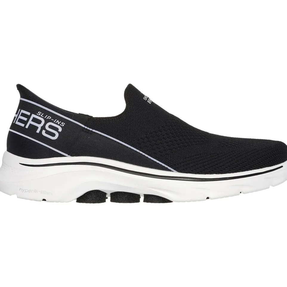 Women's Wide Fit Skechers 125231 Slip-ins Go Walk 7 Mia Trainers