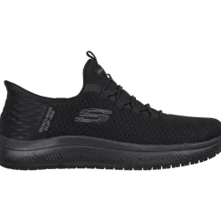 Women's Wide Fit Skechers 108144EC Summits SR Enslee Work Trainers