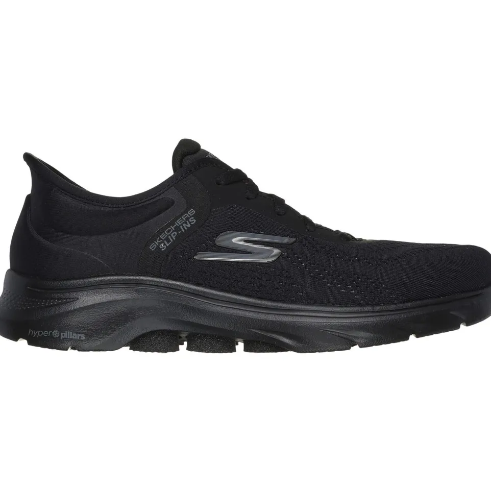 Women's Wide Fit Skechers 125233 Slip-ins Go Walk 7 Valin Trainers