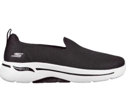 Womens Wide Fit Skechers Grateful 124401 Arch Fit Walking Trainers