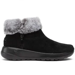 Womens Wide Fit Skechers 144003W Go Walk Goga Mat Boots